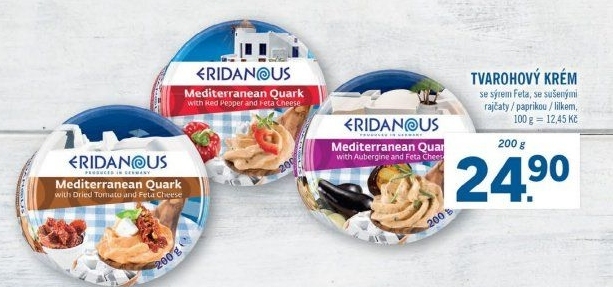 Krémtvarohový se sýrem feta Eridanous