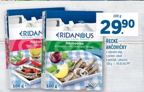 Ančovičky Eridanous