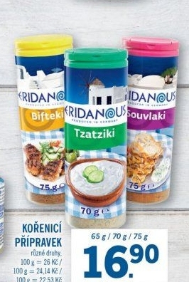 Směs koření Eridanous