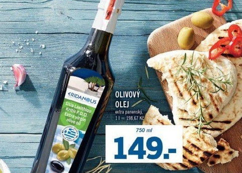 Olivový olej extra panenský Eridanous