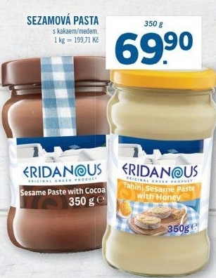 Pasta sezamová Eridanous