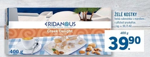 Želé kostky Eridanous