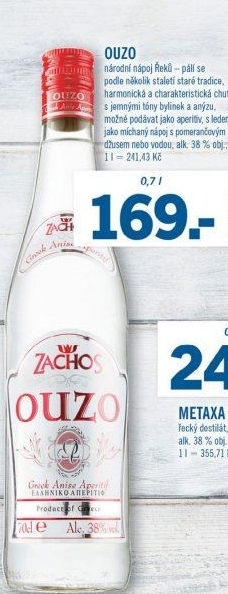 Ouzo Zachos