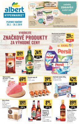 akční leták Albert 20.2.2019-26.2.2019