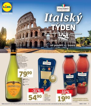 akční leták Lidl 25.2.2019-3.3.2019