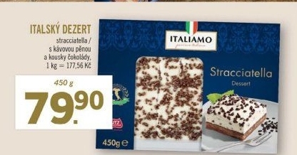 Dezert Italský Italiamo
