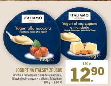 Jogurt se smetanou Italiamo