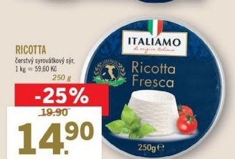 Sýr Ricotta Italiamo