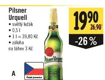 Pivo Pilsner Urquell