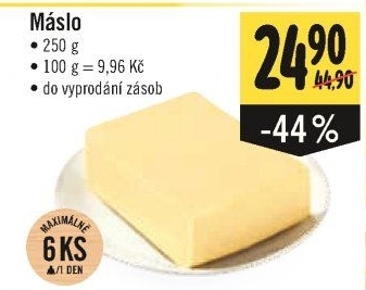 Máslo - Albert akcniletaky.com