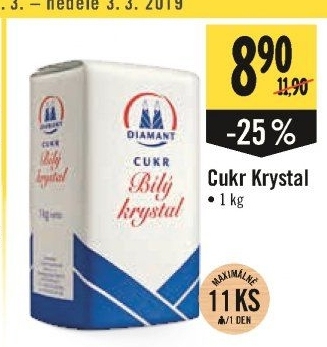 Cukr krystal Diamant