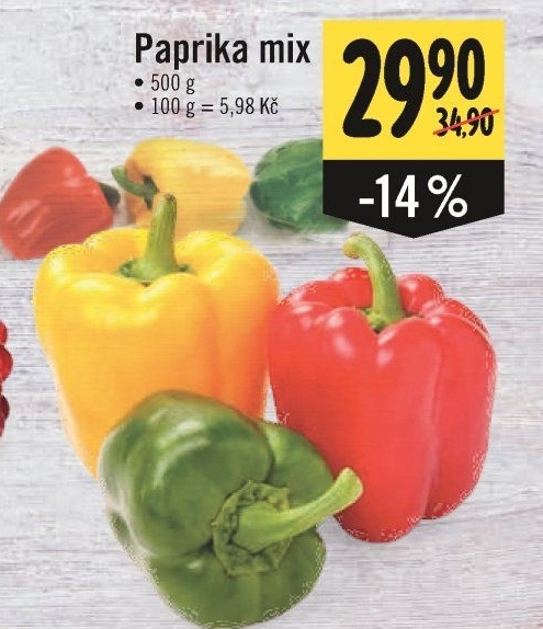 Paprika tricolora