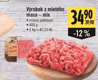 Mleté maso mix Albert