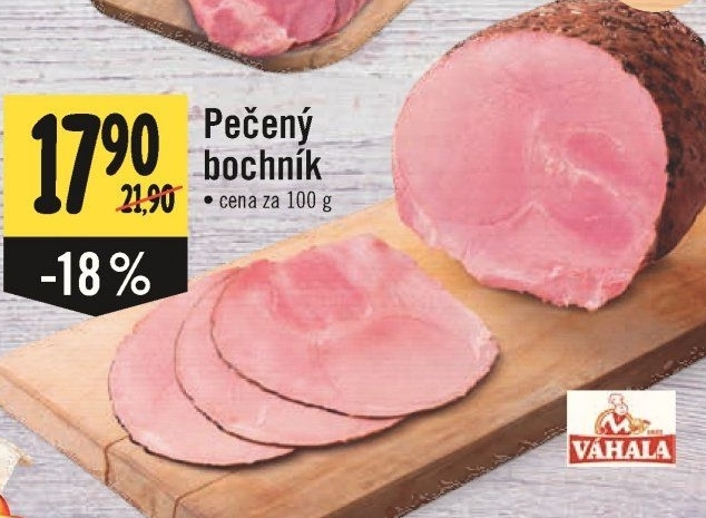 Bochník pečený Váhala