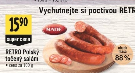 Salám polský točený Albert Retro