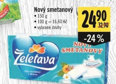 Sýr tavený Nový smetanový Želetava