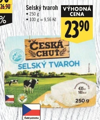 Selský tvaroh Česká chuť
