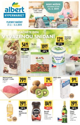 akční leták Albert 27.2.2019-5.3.2019
