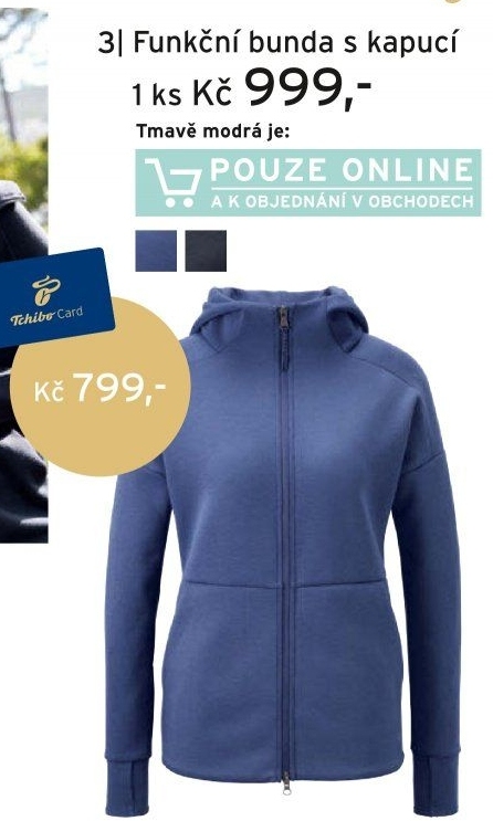 Funkční bunda s kapucí dámská