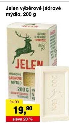 Mýdlo na praní Jelen