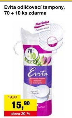 Odličovací tampony Evita