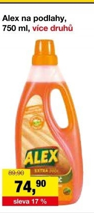 Čistič na podlahy Alex