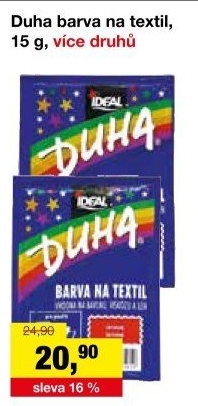 Barva na textil Duha Ideal