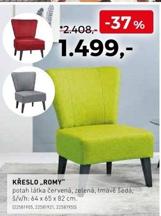 Křeslo Romy