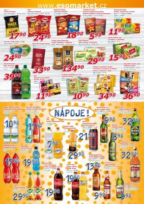 akční leták ESO MARKET 13.3.2019-24.3.2019