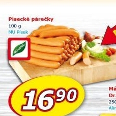 Párečky písecké Maso uzeniny Písek