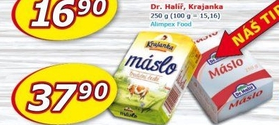 Máslo Dr.Halíř