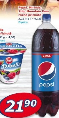 Limonáda Pepsi
