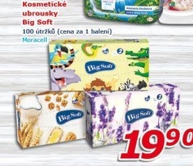Papírové kapesníčky Big Soft - box