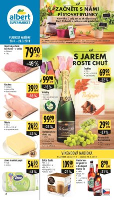 akční leták Albert 20.3.2019-26.3.2019