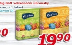 Ubrousky papírové velikonoční Big Soft
