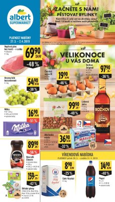 akční leták Albert 27.3.2019-2.4.2019