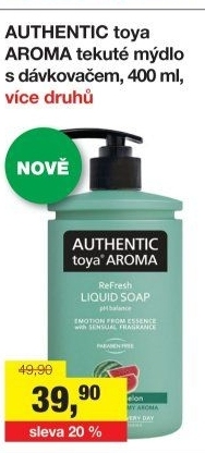 Tekuté mýdlo Authentic