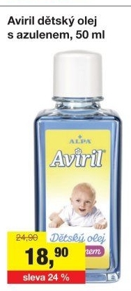 Olej dětský Aviril Alpa