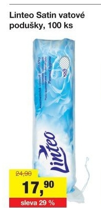 Odličovací tampony Linteo