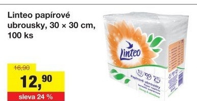 Ubrousky papírové Linteo