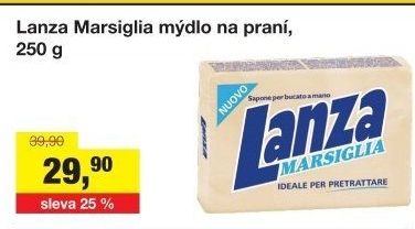 Mýdlo na praní Lanza