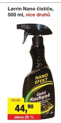 Čističe Nano Efekt Larrin