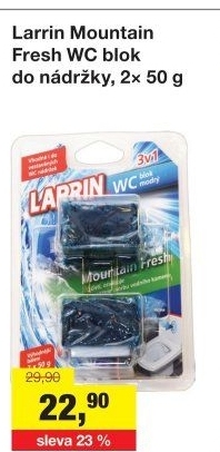 Tableta do nádržky WC Larrin