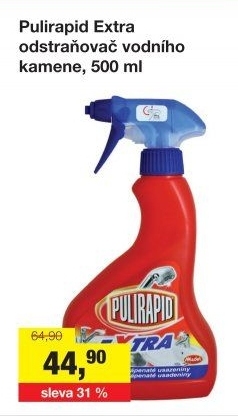 Čistič na rez a vodní kámen Extra Pulirapid