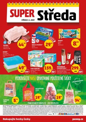 akční leták Penny Market 1.4.2019-3.4.2019