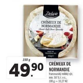Sýr Crémeux de Normandie Deluxe