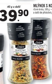 Mlýnek s kořením Deluxe