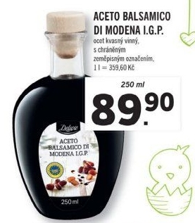 Ocet kvasný vinný Aceto Balsamico Di Modena Deluxe