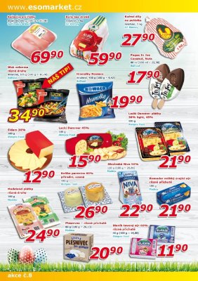 akční leták ESO MARKET 10.4.2019-21.4.2019