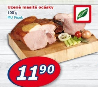 Masové ocásky uzené s kostí Maso uzeniny Písek